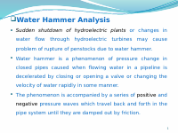 3 Water Hammer Analysis ex.pptx